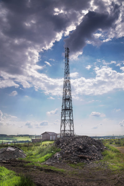 Telecom Antenna, Central Scotland ©Samuel F.