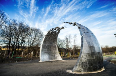 Evolve Sculpture - Cuningar Loop Glasgow